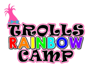 Trolls Rainbow Camp Logo